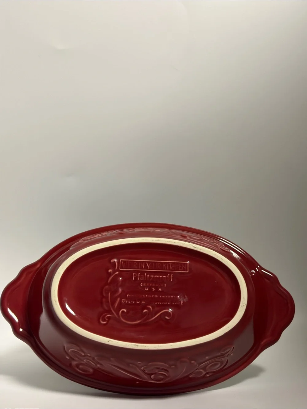 Weir in your Kitchen-Interior Burgundy Ceramic Baking Dish Set